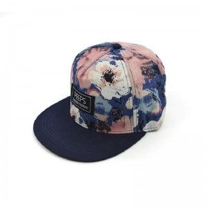 Brugerdefineret snapback -brugerdefineret logo med 3D -broderi -logoer Snap tilbage